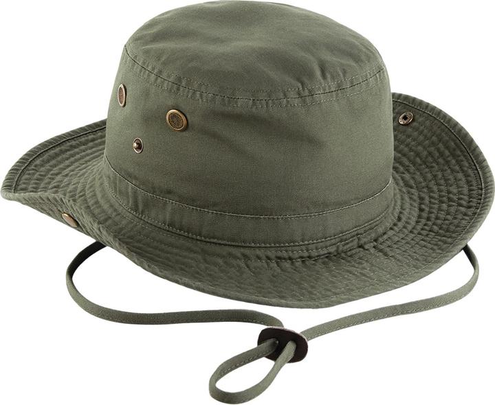 Actual product image Beechfield Unisex Adult Outback Leather Lined Panama Hat (One size)