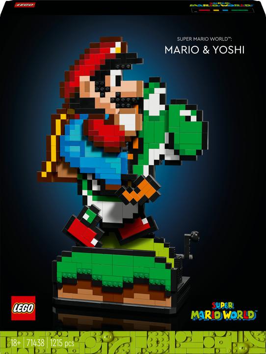 Produktbild LEGO Super Mario World: Mario & Yoshi (71438, LEGO Super Mario)