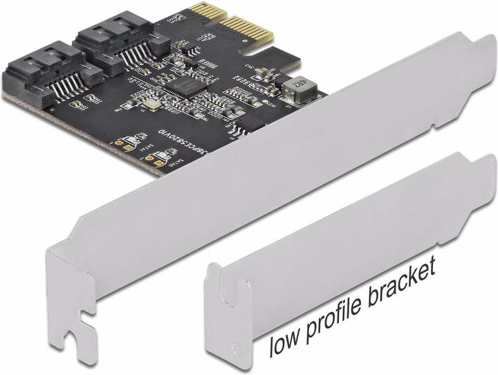 Produktbild Delock Host Bus Adapter 2 Port SATA PCIe