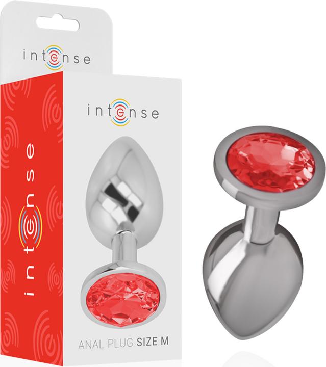 Produktbild Intense Anal Plug Metal Red Size M
