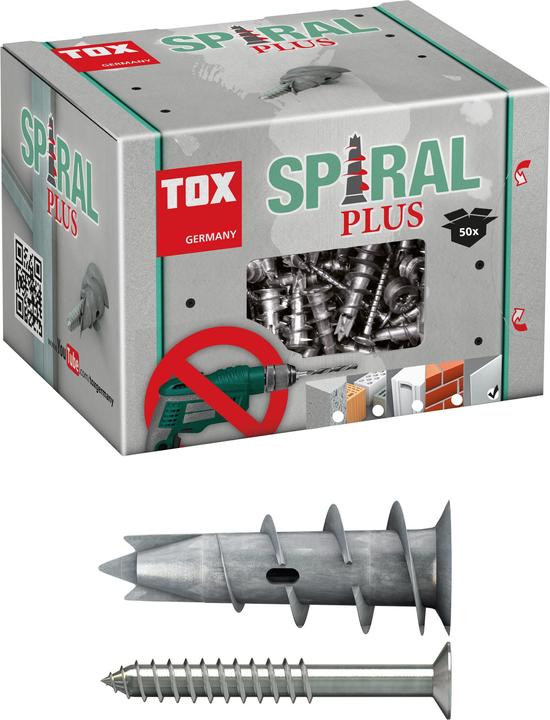 Produktbild Tox Gipskartondübel Spiral Plus (1 Stk.)