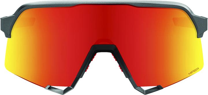 Image du produit 100% Brille S3 (Mat Gunmetal, Rouge)