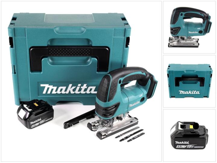 Produktbild Makita DJV 180 M1J Akku Stichsäge 18V + 1x Akku 4,0Ah + Makpac - ohne Ladegerät