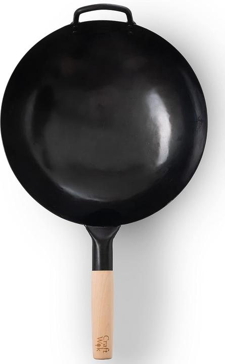 Produktbild Craft Wok Vorgebrannte Wok Pfanne - Black13 (33 cm, Wok Pfanne, Carbonstahl)