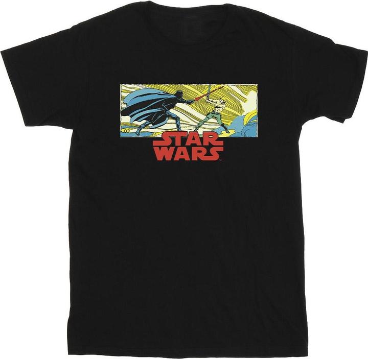 Immagine prodotto Star Wars Comic Strip Luke And Vader Maglietta Uomo (S)