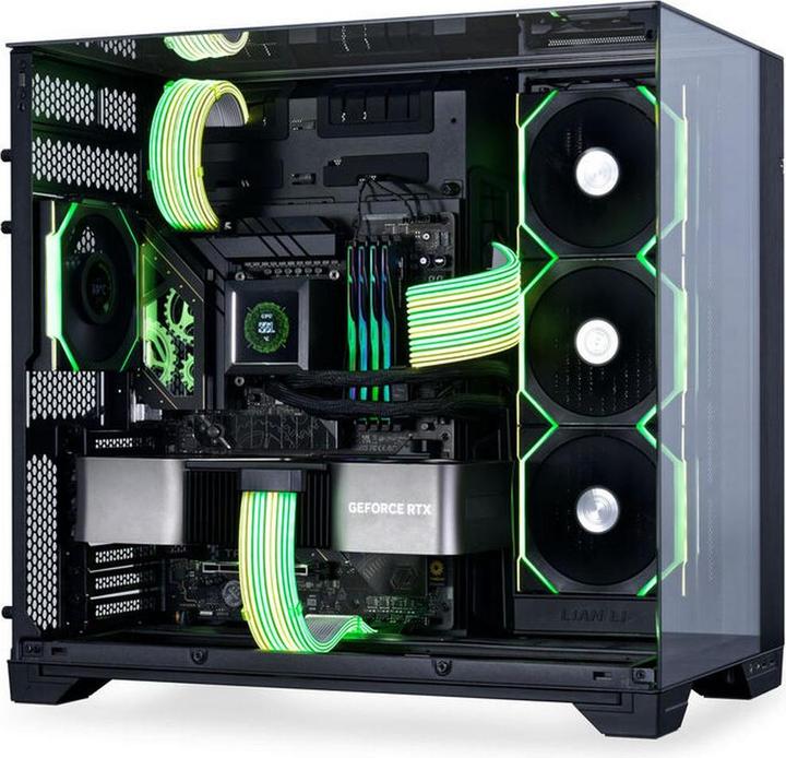 Actual product image Lian-Li Strimer Wireless 2x 8-Pin CPU-Kabel (Multicoloured)