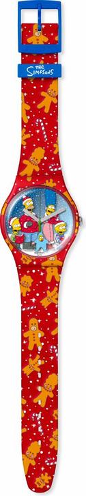 Swatch Wondrous Winter Wonderland (Analogue wristwatch, Swiss made, 41 mm)