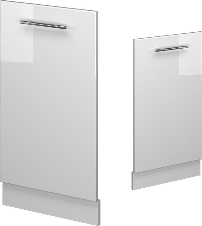 Actual product image Vichy Frontblende Fame-Line, Weiss Hochglanz/Weiss, 45 cm ohne Arbeitsplatte
