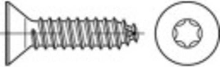 Toolcraft Vis à tôle à tête fraisée 5,5 mm 70 m
