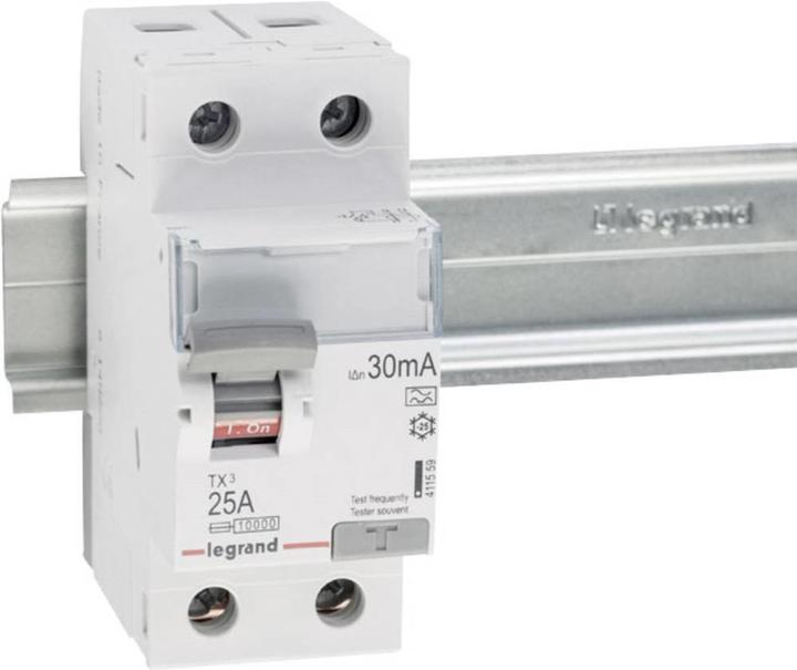 Actual product image Legrand Ground fault circuit interrupter 25 A 0.03 A