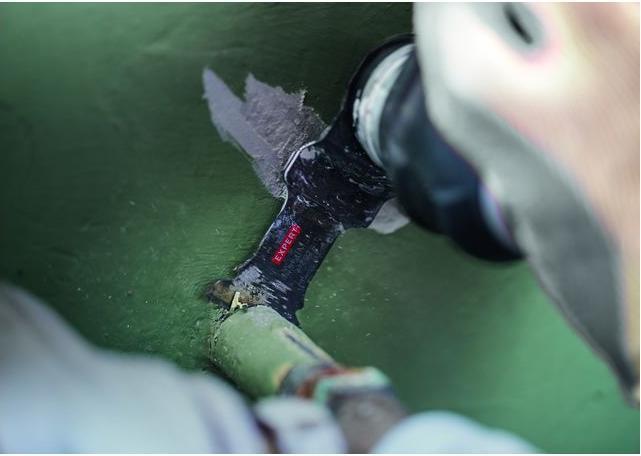 Actual product image Bosch Professional Zubehör Expert MetalMax AIZ 32 AIT blade for multifunctional tools, 40 x 32 mm