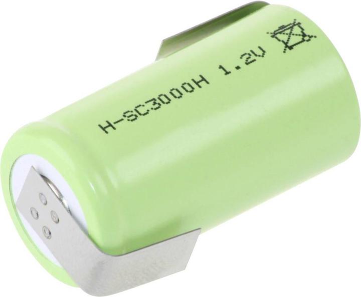 Produktbild Mexcel Spezial-Akku Sub-C hochtempera (1.20 V, 3000 mAh)
