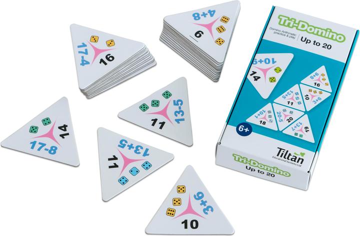 Immagine prodotto Tiltan Tri-Dominoes contando fino a 20
