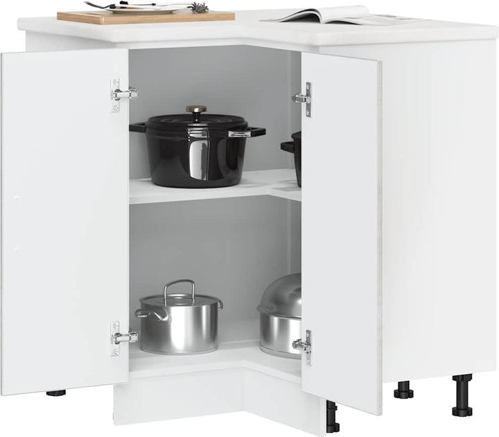 Immagine prodotto VidaXL Base ad angolo per cucina Lucca Cemento grigio Materiale legno Base ad angolo