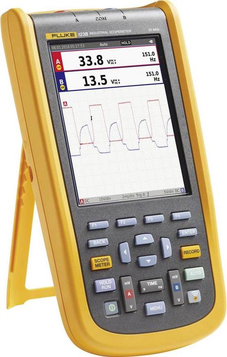 Image du produit Fluke Oscilloscope à main (scope meter) 123B/EU/S (CAT IV 600V)