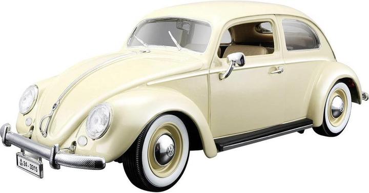 Actual product image Bburago 1:18 Model Car VW Beetle 1955