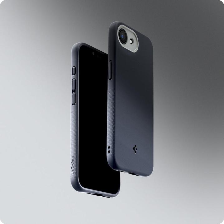 Actual product image Spigen Nano Pop (MagFit) iPhone 16e Case Black Sesame (Apple iPhone 16e)