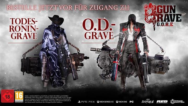 Actual product image Gungrave: G.O.R.E. Day One Edition (PS4, DE)