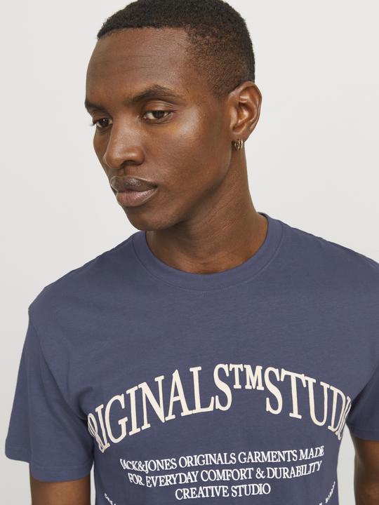 Produktbild Jack & Jones Gedruckt Rundhalsausschnitt T-shirt T-shirt (XS)