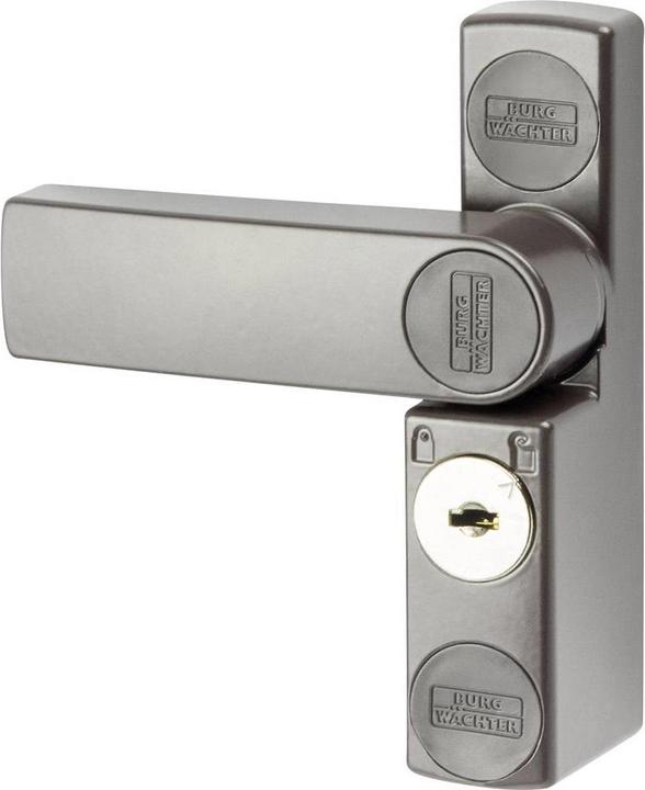 Actual product image Burg Wächter Window lock gray-brown Wi