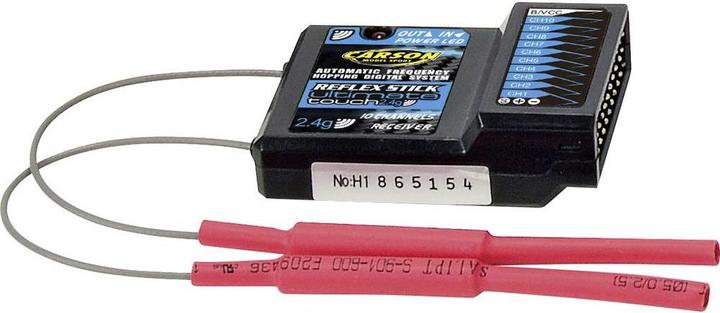 Carson 10 channel receiver model sports