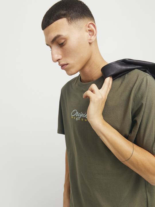 Actual product image Jack & Jones Printed round neck T-shirt T-shirt (XXL)