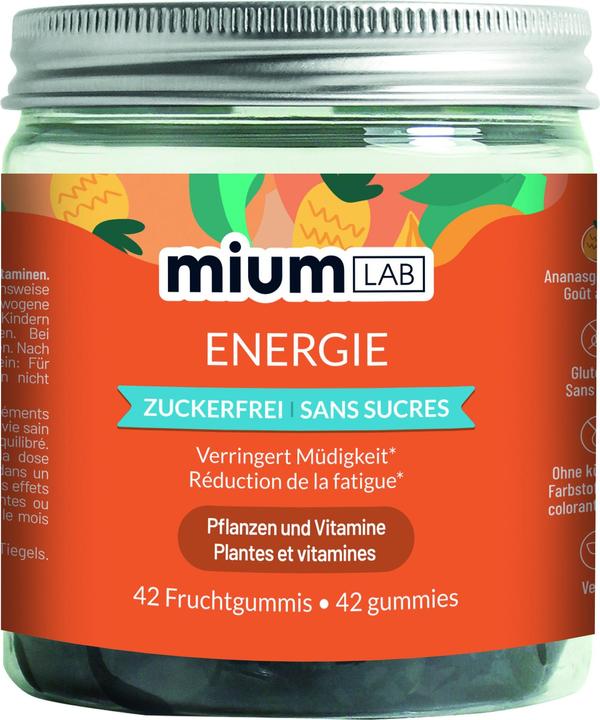 Immagine prodotto Mium Lab Vitamingummis Energie (42 Pezzo/i, Gomme, 137 g)