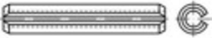 Produktbild Toolcraft Spannstifte (Ø x L) 16 mm x 55