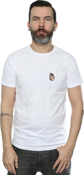 Produktbild Star Wars The Force Awakens BB8 Chest Print TShirt (L)