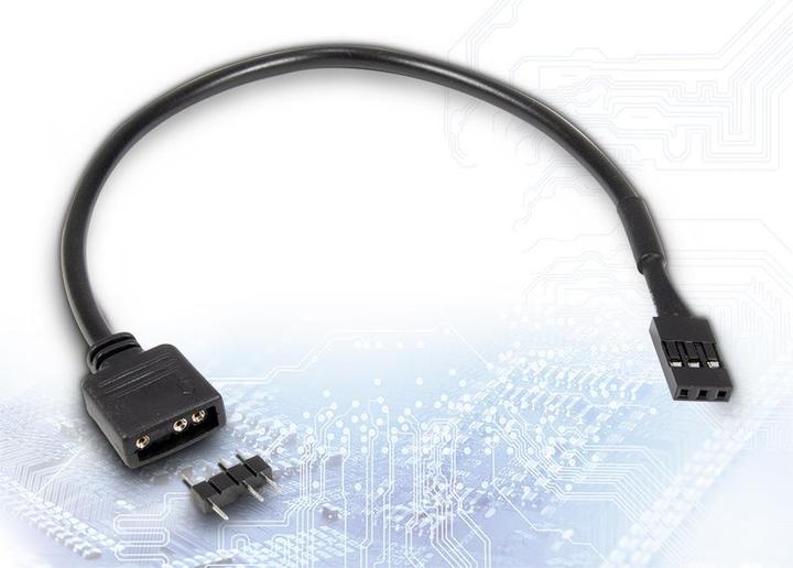 Actual product image Intertech Inter-Tech 88885550 Internal power cable 0.2 m