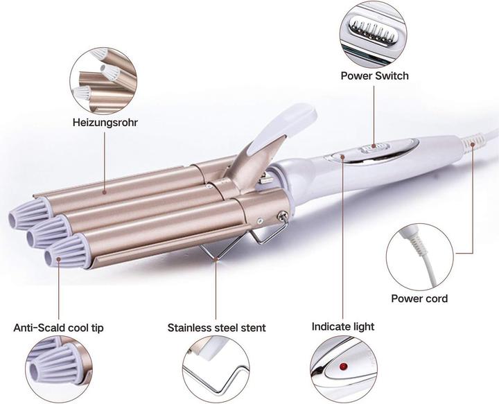 Actual product image Top4ever Lockenstab (22 mm)
