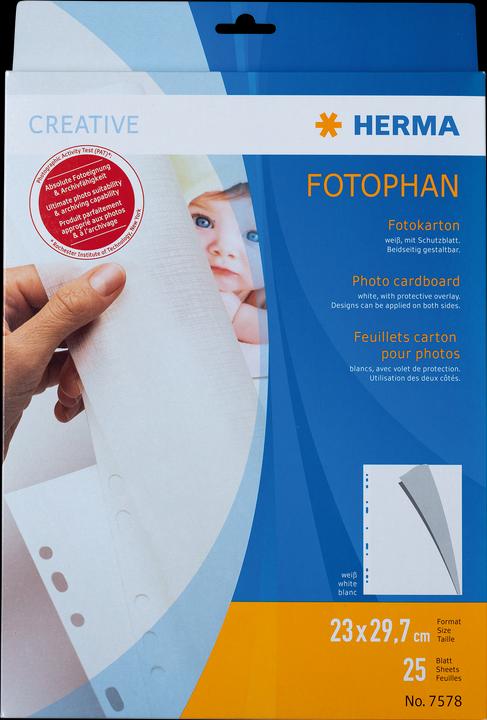 Produktbild HERMA Fotokarton (25 x)