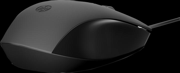 Produktbild HP 150 USB mit Kabel – Schwarz (Kabelgebunden)
