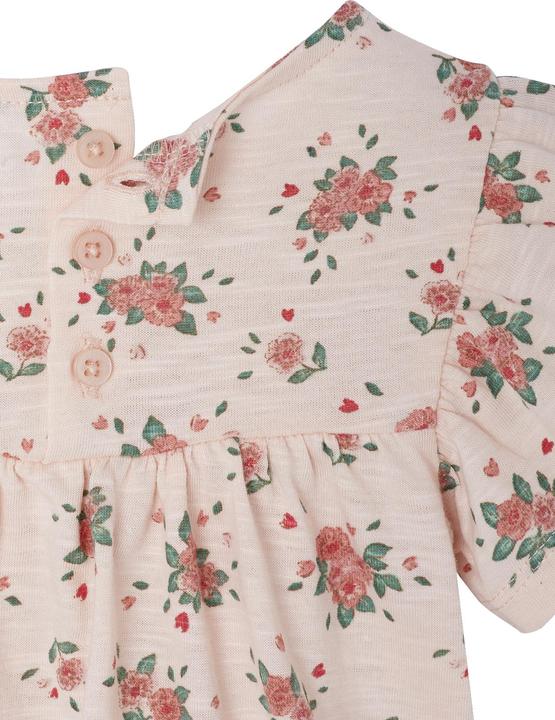 Produktbild Vertbaudet Bio-Kollektion: Mädchen Baby T-Shirt mit Blumenprint (92)