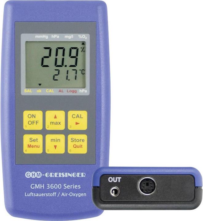 Actual product image Greisinger Oxygen meter