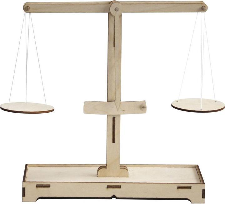 Actual product image Sol Expert Pharmacist scale wooden kit