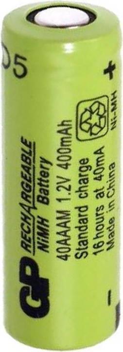 Actual product image GP Batteries Special rechargeable battery 2/3 AAA flat top (1 pcs., AAA, 600 mAh)
