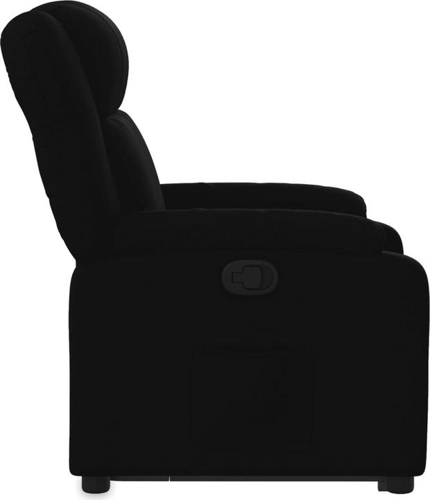 Actual product image VidaXL Recliner recliner reclining chair reclining chair black fabric