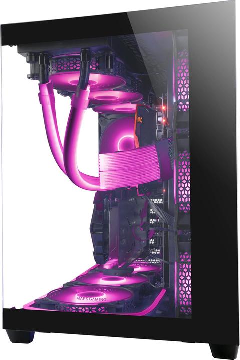 Image du produit Mars Gaming Boitier Grand Tour E-ATX MCV4 RGB avec panneaux vitrés (Noir) (ATX, mATX, Mini-ITX)