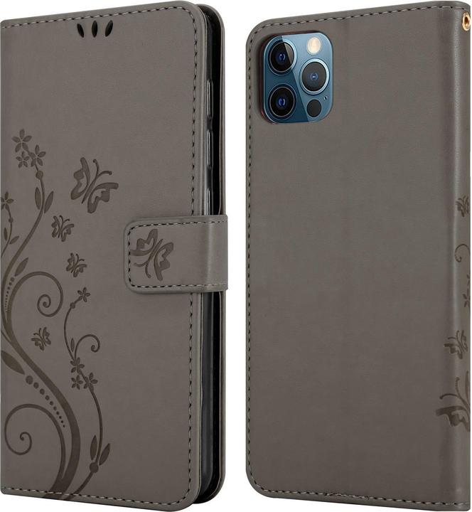 Actual product image Cadorabo Flower Book cover (Apple iPhone 13 mini)