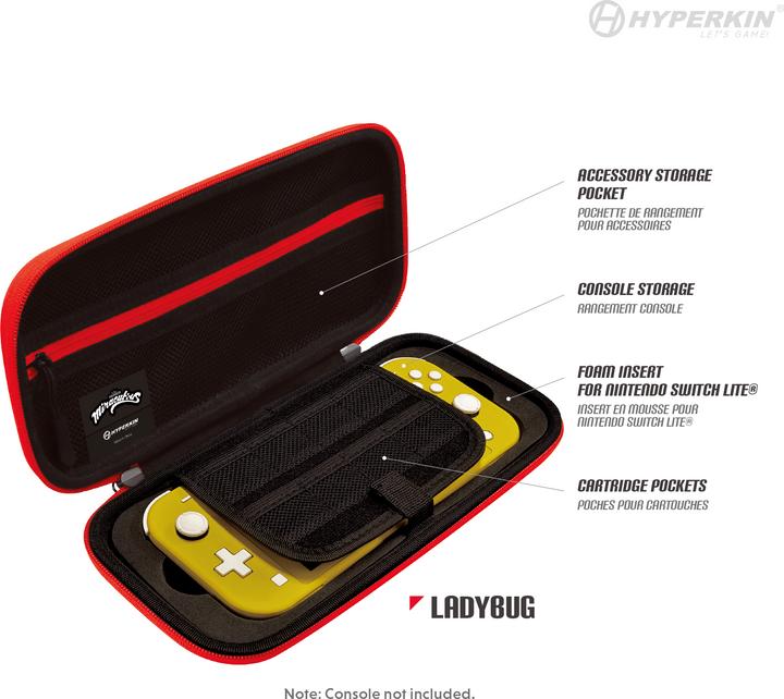 Actual product image Hyperkin Switch bag Miraculous Ladybug (Switch)