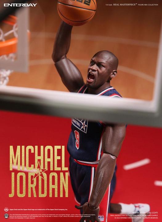 Produktbild Enterbay NBA Collection figurine Real Masterpiece 1/6 Michael Jordan Barcelona '92 Limited Edition 30 cm