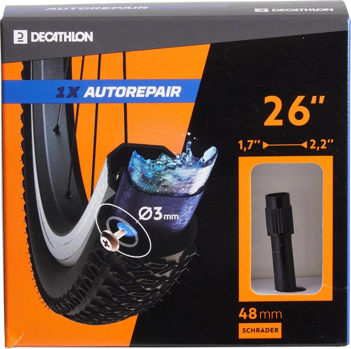 Produktbild Decathlon 26x1,7/2,2 SCHRADER AUTO REPAIR (Schrader (AV), 26")