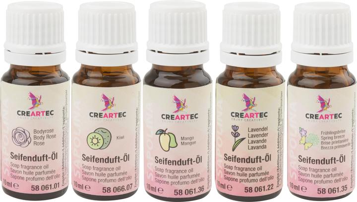 Actual product image Soap fragrance oil set "Flowery-Fruity" (Body oil, 10 ml)