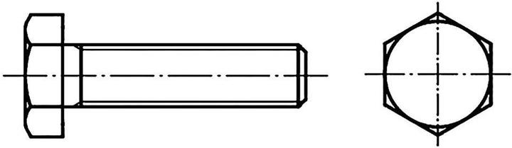Immagine prodotto Toolcraft Bulloni esagonali M36 400 mm (1 Viti per pezzo)