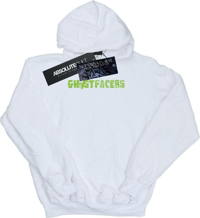 Immagine prodotto Supernatural Ghostfacers Logo Felpa con Cappuccio Uomo (XXL)