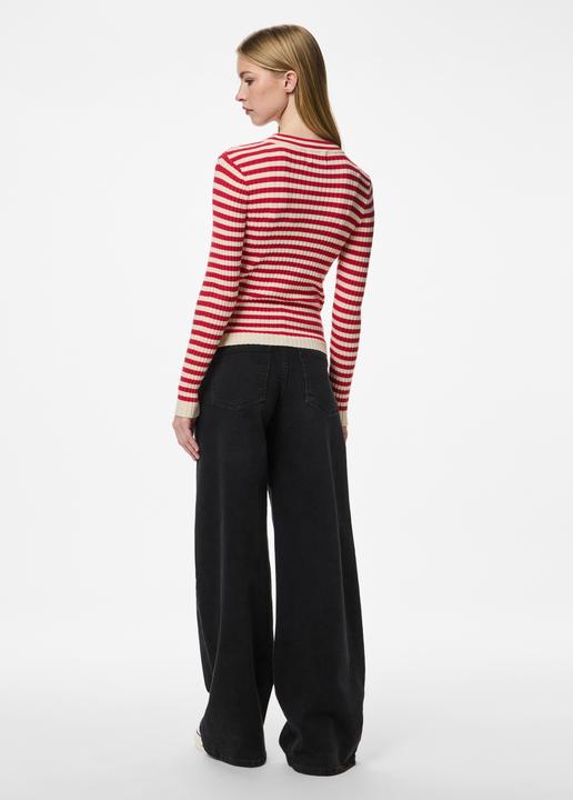 Actual product image Pieces Pccrista Ls O-Neck Knit Noos Bc (S)