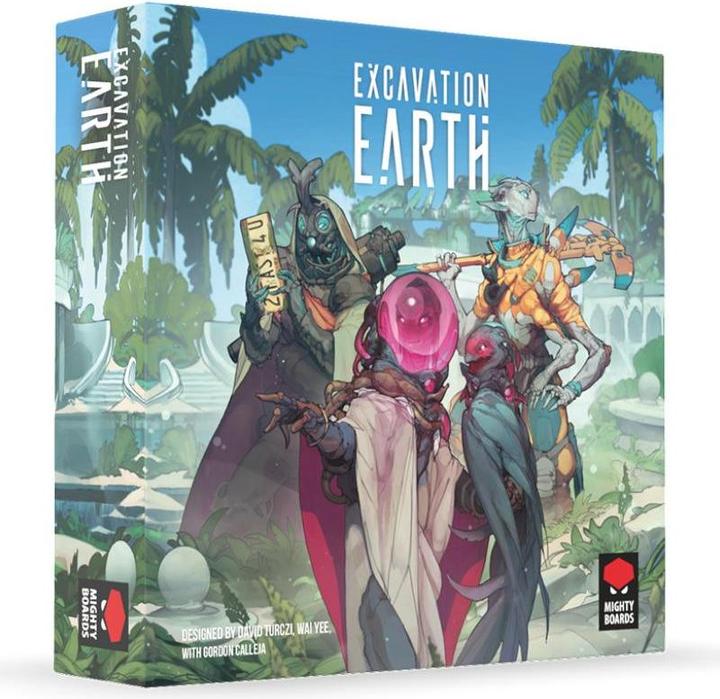 Produktbild Mighty Boards MIBD0002 - Excavation Earth, Brettspiel, 1-4 Spieler, ab 14 Jahren (DE-Ausgabe) (Deutsch)