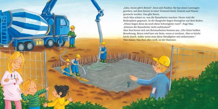 Produktbild LESEMAUS 12: Max auf der Baustelle (Deutsch, Christian Tielmann, 2020)