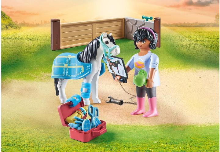 Image du produit Playmobil Thérapeute équin (71497, Playmobil Chevaux de la cascade)